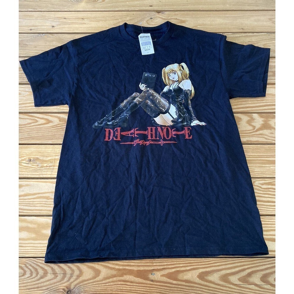 NWT $24.95 Death Note T Shirt Size Medium Men’s Black Short Sleeve